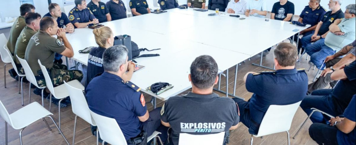 Reunión de coordinación por el Operativo Sol 2025 / 2026