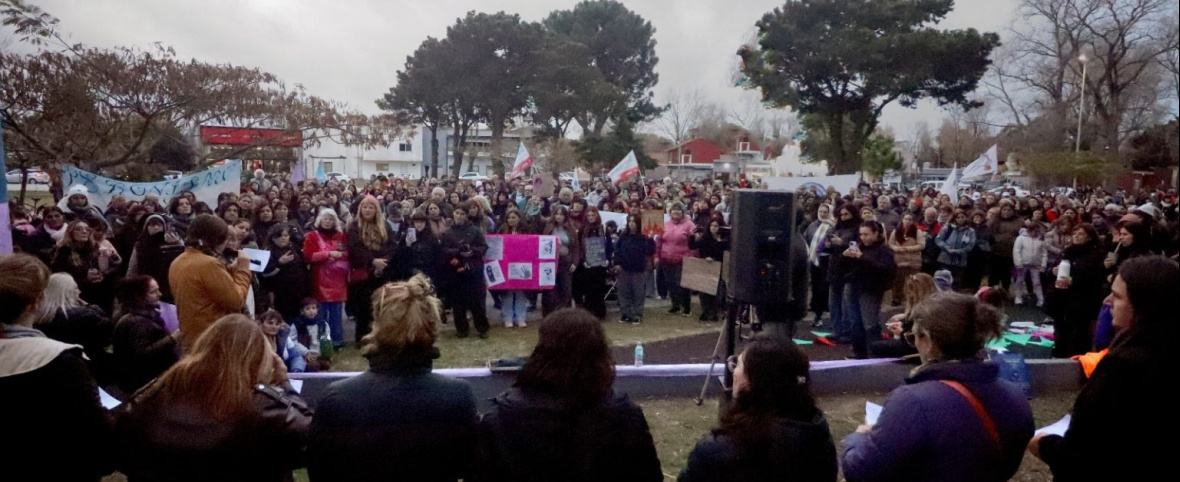 Ni Una Menos: La comunidad costera marchó contra la violencia machista