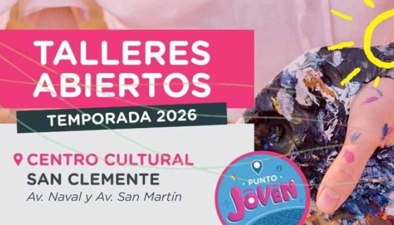 Este verano funcionan talleres abiertos en el Punto Joven de San Clemente