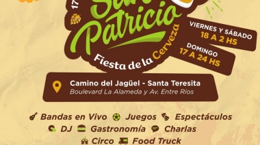 Se viene la Fiesta de la Cerveza por San Patricio en La Costa