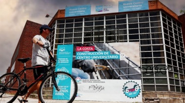 Cardozo anunció que en La Costa también se podrá estudiar Licenciatura en Diseño Gráfico de la UBA