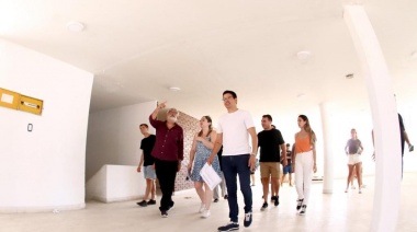 Cardozo y el decano de la Facultad de Arquitectura y Diseño de la UBA avanzaron en el comienzo de otra carrera universitaria
