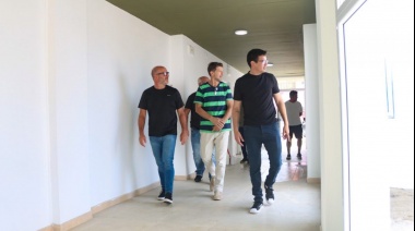Infraestructura escolar: avanza la nueva sede de la Escuela Municipal de Bellas Artes en Mar de Ajó