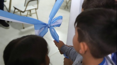 Más infraestructura educativa: se inauguró una nueva sala en el Jardín de Infantes 912 de Santa Teresita