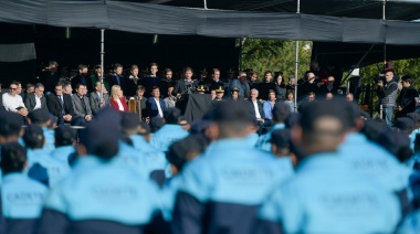 “Necesitamos una policía más profesional y más humana”, dijo Kicillof en el acto de egreso de más de 3 mil oficiales