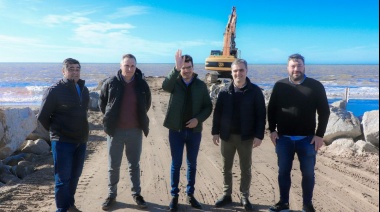 La obra de protección costera en Las Toninas, un hito histórico para el Partido de La Costa