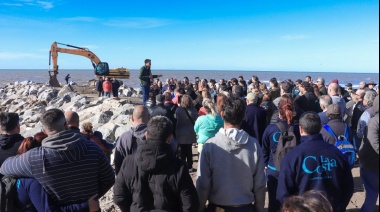 La obra de protección costera en Las Toninas, un hito histórico para el Partido de La Costa