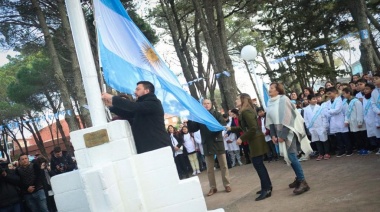La comunidad del Partido de La Costa celebró el Día de la Bandera en Lucila del Mar