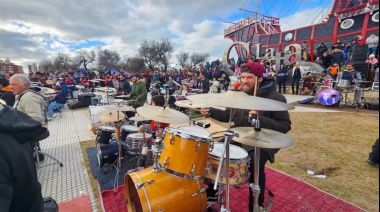 La Costa celebró el Día del Baterista con una multitudinaria convocatoria de músicos