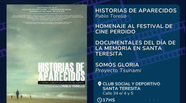 Este domingo habrá una nueva fecha del 1° Festival de Cine Costero