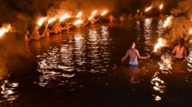 Los guardavidas realizarán antorchadas en Costa del Este y Mar del Tuyú