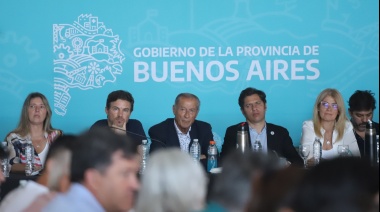 Axel Kicillof se reunió en La Costa con intendentes bonaerenses y más de 200 productores de la región"