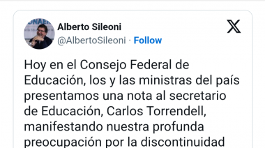 CTERA, principal gremio de Educación, advirtió que en este contexto "es imposible arrancar las clases"