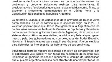 El gobernador confirmó que irá a la Corte por la eliminación del Fondo de Fortalecimiento Fiscal de PBA