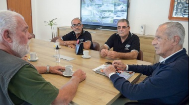 El intendente Juan de Jesús se reunió con veteranos de Malvinas