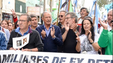En un acto cargado de emoción, la comunidad costera renovó el reclamo de Memoria, Verdad y Justicia