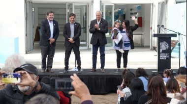 Con la presencia del gobernador Axel Kicillof, La Costa inauguró el anexo de la Escuela Municipal de Bellas Artes en Mar de Ajó y el Jardín N° 920 de Mar del Tuyú