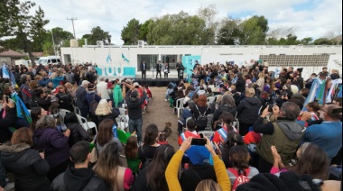 Con la presencia del gobernador Axel Kicillof, La Costa inauguró el anexo de la Escuela Municipal de Bellas Artes en Mar de Ajó y el Jardín N° 920 de Mar del Tuyú