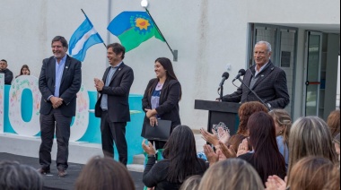 Con la presencia del gobernador Axel Kicillof, La Costa inauguró el anexo de la Escuela Municipal de Bellas Artes en Mar de Ajó y el Jardín N° 920 de Mar del Tuyú