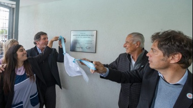 Con la presencia del gobernador Axel Kicillof, La Costa inauguró el anexo de la Escuela Municipal de Bellas Artes en Mar de Ajó y el Jardín N° 920 de Mar del Tuyú