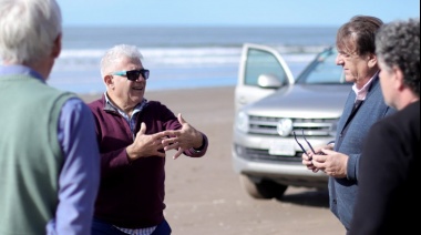 Avanzan las gestiones junto a Provincia para trabajar sobre el frente costero