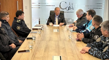 El Municipio y las fuerzas de seguridad avanzan en una agenda de trabajo conjunta