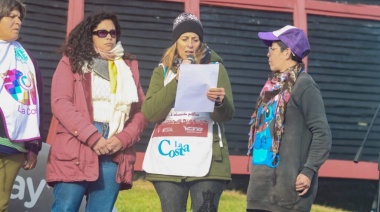 Se conmemoró el 9° aniversario de Ni Una Menos en Santa Teresita