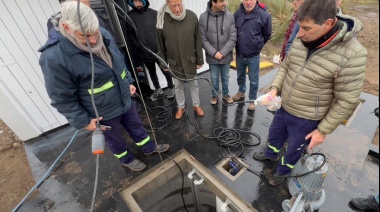 Se completó la obra de cloacas en el Sector Industrial Planificado de Lucila del Mar