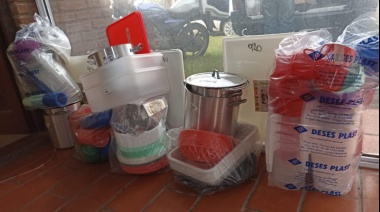 El Servicio Alimentario Escolar ya entregó equipamiento y vajilla a 30 establecimientos educativos