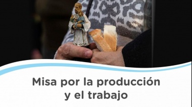 El padre Maxi Turri realizará una misa especial por la producción y el trabajo en la Iglesia San Bernardo