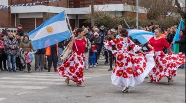 Una multitud participó del acto en homenaje al General José de San Martín