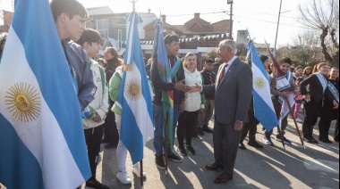 Una multitud participó del acto en homenaje al General José de San Martín