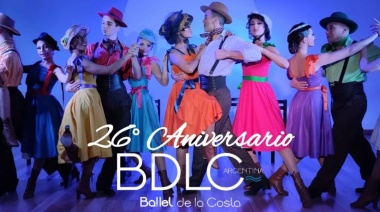 El Ballet Internacional de La Costa Argentina celebra sus 26 años
