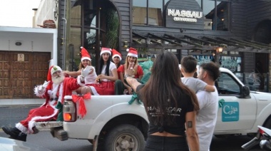 El próximo lunes 23 , Papá Noel recorrerá las calles de Santa Teresita