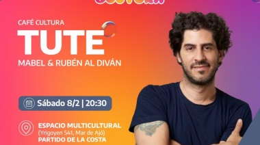 Tute presentará su nuevo libro en Mar de Ajó