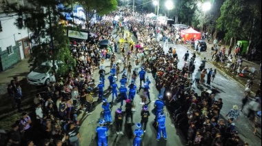 San Clemente del Tuyú celebró sus corsos con una gran convocatoria y el regreso a su histórico recorrido