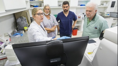 El Laboratorio del Hospital de Mar de Ajó con nuevo equipo realiza estudios de alta complejidad