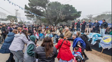 Día de la Independencia en La Costa: Juan llamó a defender la educación, el trabajo y la democracia