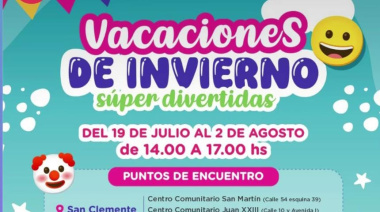 Vacaciones de Invierno en La Costa: juegos, cultura y comunidad en cada rincón del distrito