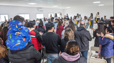 Fortalecimiento en infraestructura escolar: ya están funcionando más aulas nuevas en la Escuela de Bellas Artes de Mar Ajó