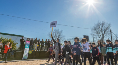 Con la nueva pista de atletismo, San Clemente fue sede de los Juegos Bonaerenses