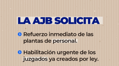 Situación crítica en los Juzgados de Garantías