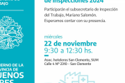 El Ministerio de Trabajo bonaerense brindará una charla sobre los lineamientos del preoperativo de inspecciones 2024