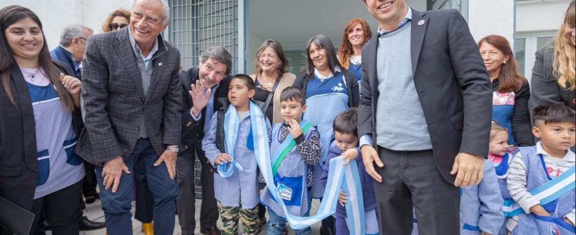 Con la presencia del gobernador Axel Kicillof, La Costa inauguró el anexo de la Escuela Municipal de Bellas Artes en Mar de Ajó y el Jardín N° 920 de Mar del Tuyú