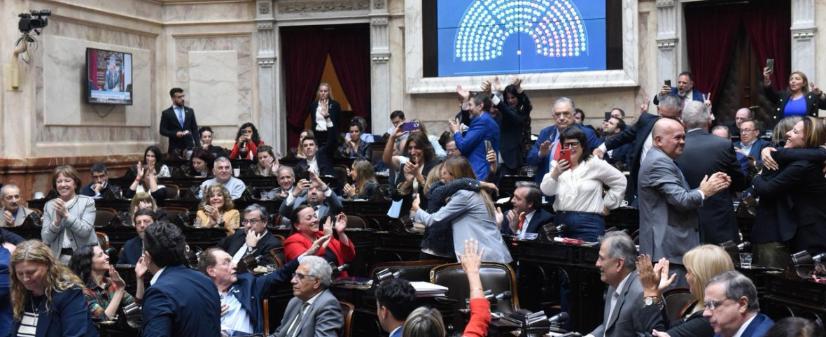 Diputados rechazó los vetos de Milei a las leyes de financiamiento universitario y de emergencia del Garrahan