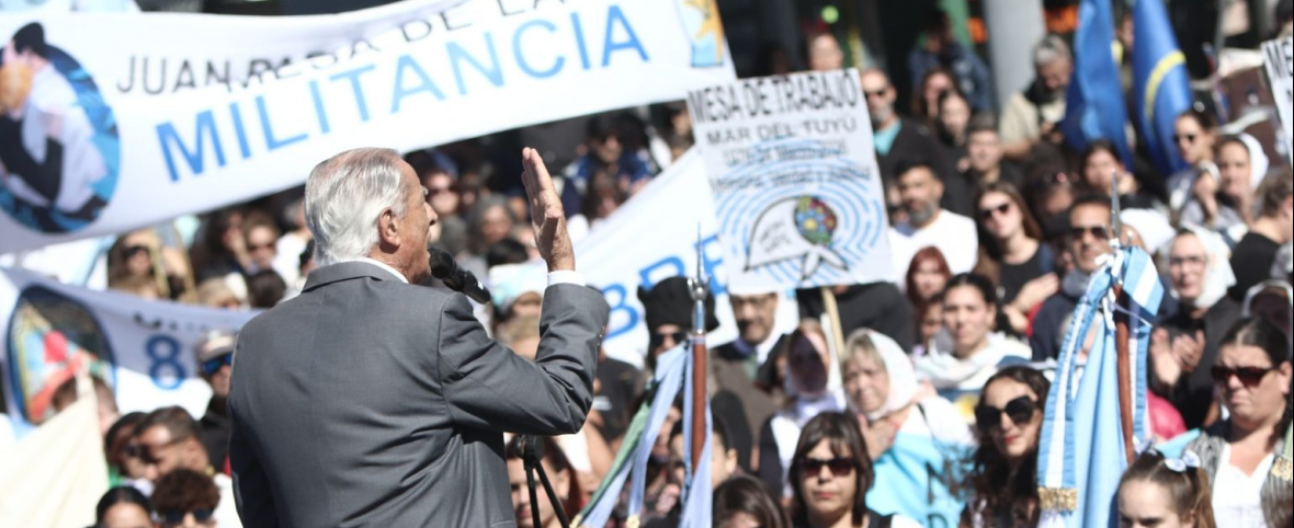 Juan de Jesús: “Memoria, Verdad y Justicia como una bandera permanente que no tiene que ser cuestionada jamás”
