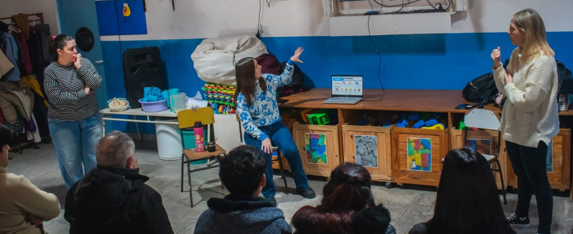 El ciclo “Se apagan las pantallas, se enciende la imaginación” llegó al Jardín 911 de Santa Teresita