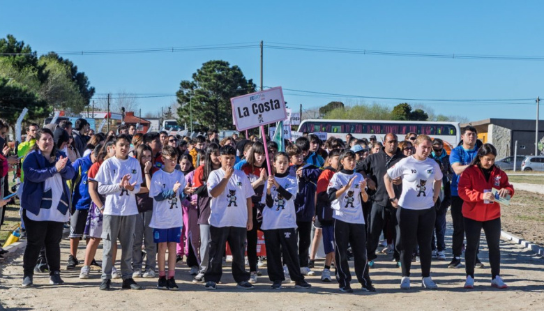 Con la nueva pista de atletismo, San Clemente fue sede de los Juegos Bonaerenses