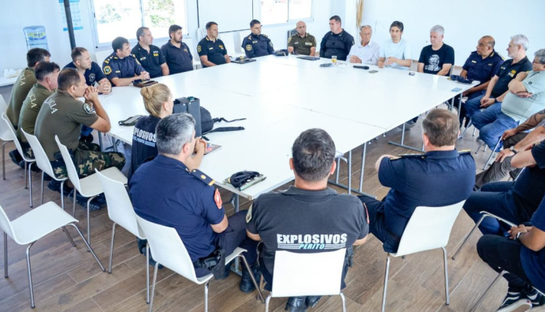 Reunión de coordinación por el Operativo Sol 2025 / 2026