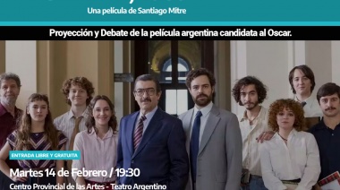 La película “Argentina, 1985” llega al Teatro Argentino con entrada gratuita y una mesa de debate